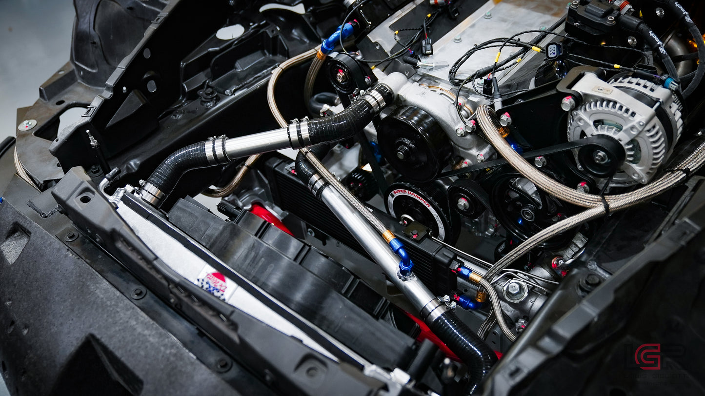 LGR Modular C5 and C6 Laydown Radiator Kits