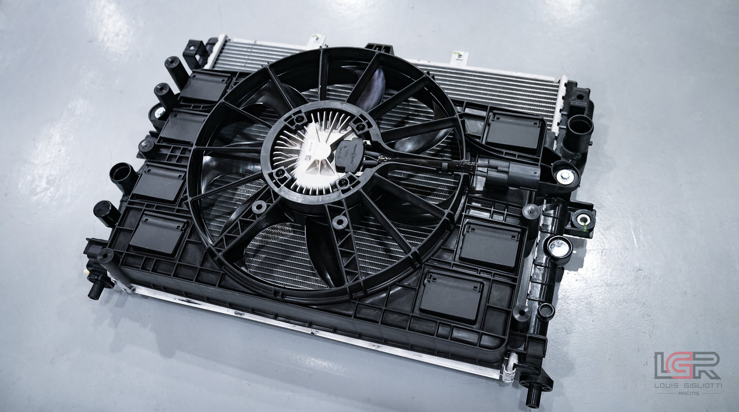 C5 Corvette Laydown Radiator Cooling Kit - LGR