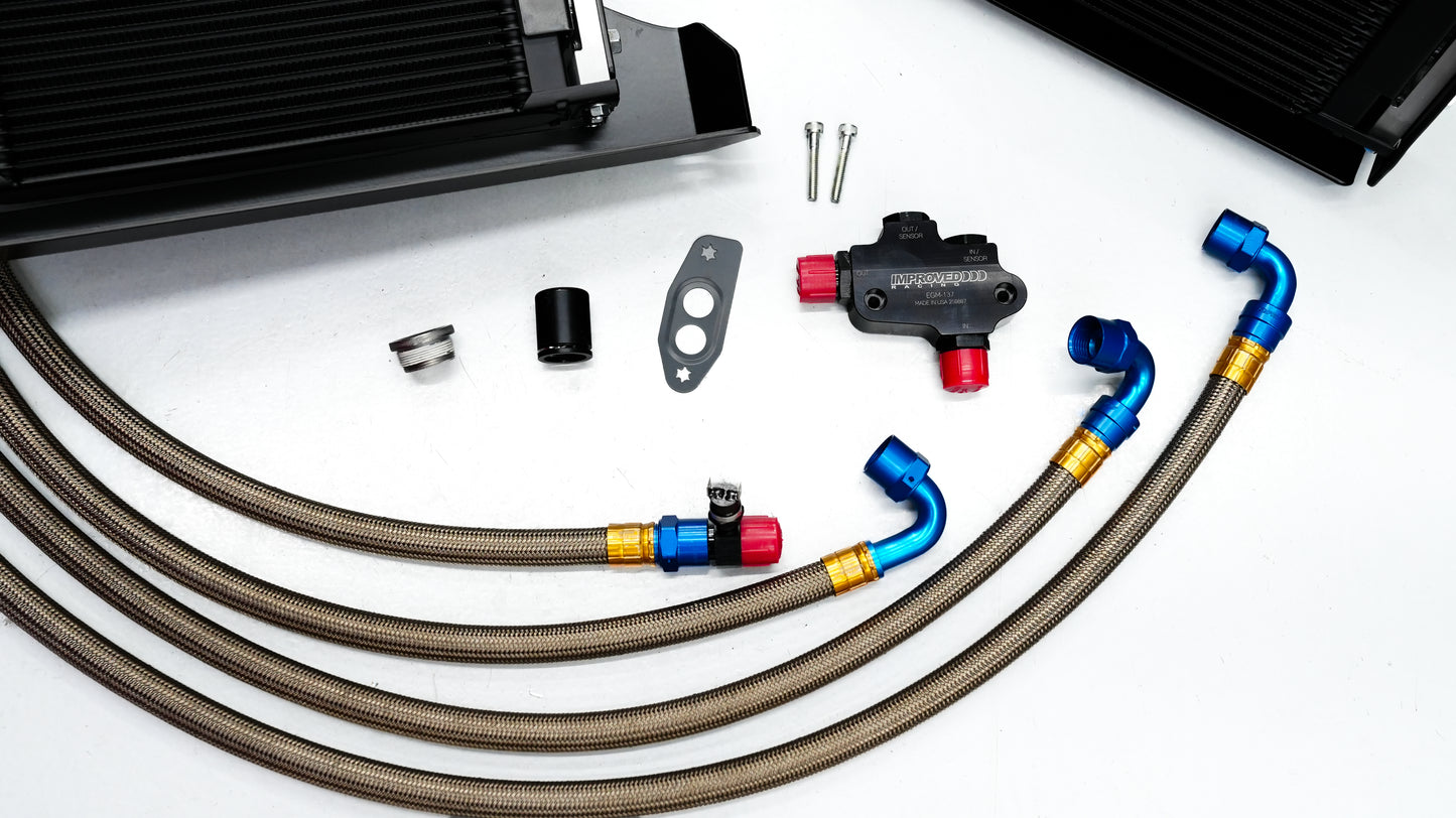 LGR C7 Corvette Dual Oil Cooler Kit