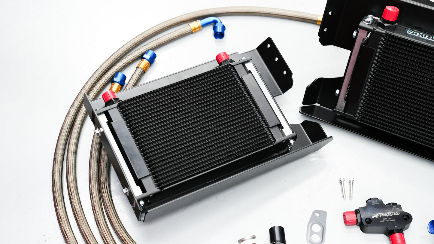 LGR C7 Corvette Dual Oil Cooler Kit