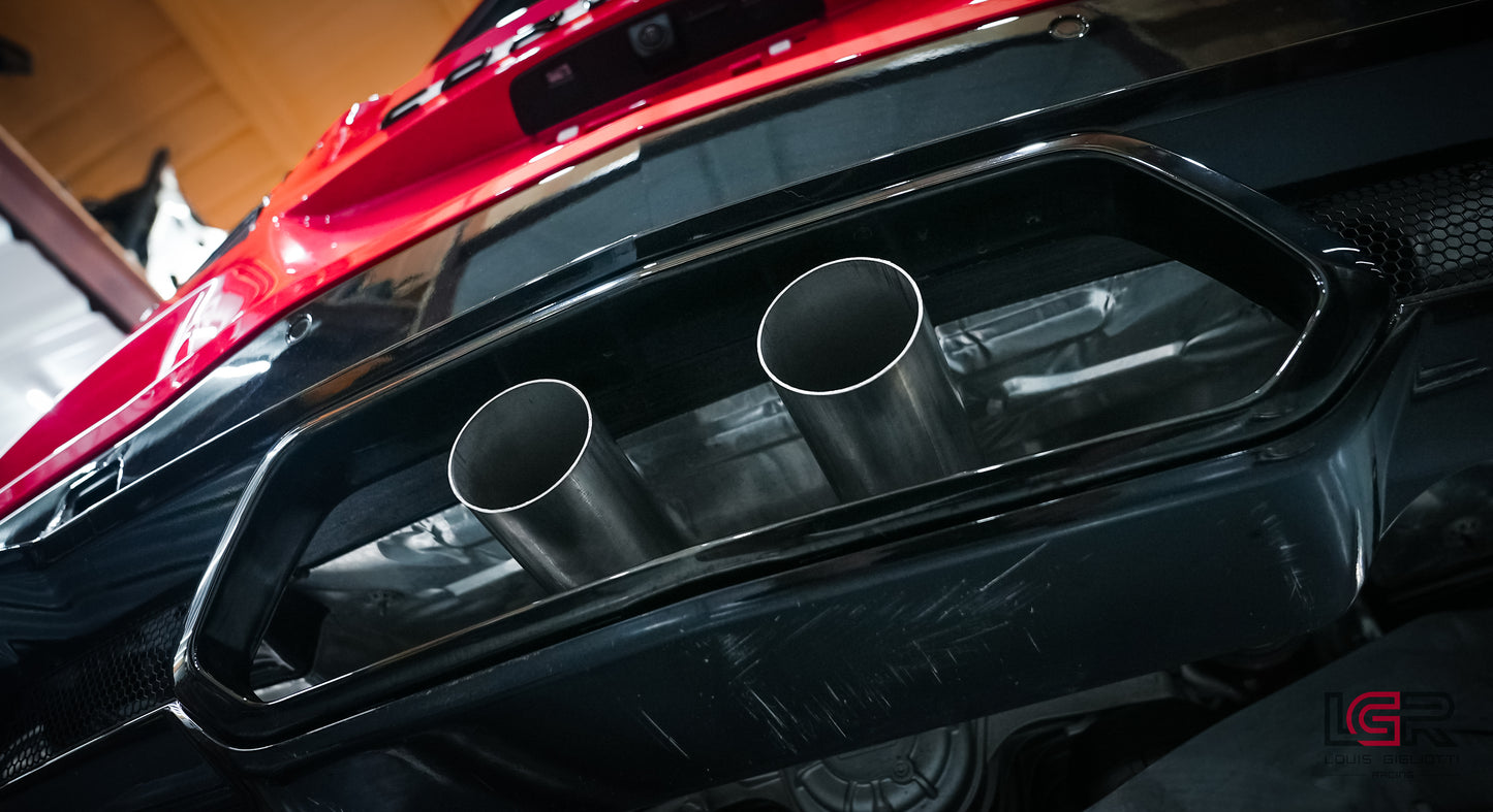 C8 Z06 Competition Race Exhaust