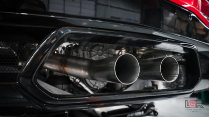 C8 Z06 Competition Race Exhaust
