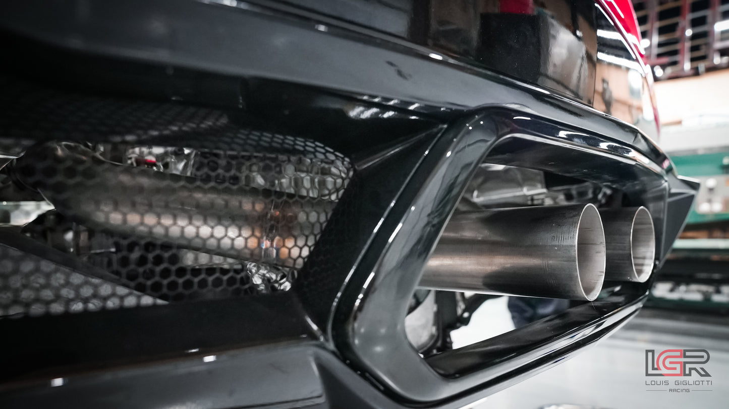 C8 Z06 Competition Race Exhaust