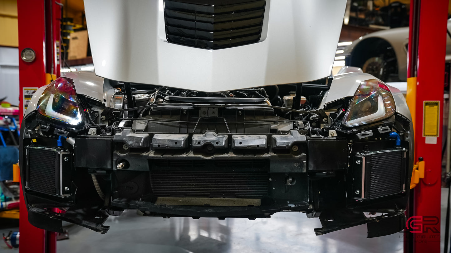 LGR C7 Corvette Dual Oil Cooler Kit