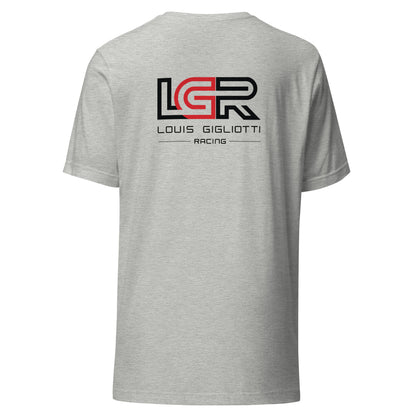 LGR Team Tee White or Athletic Gray