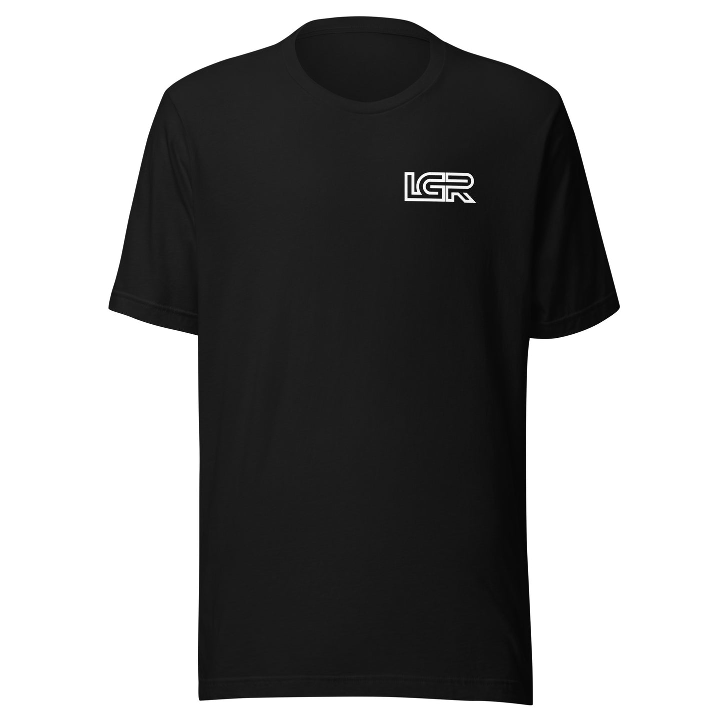 LGR Team Tee Black, Navy, Gray w/ White Print