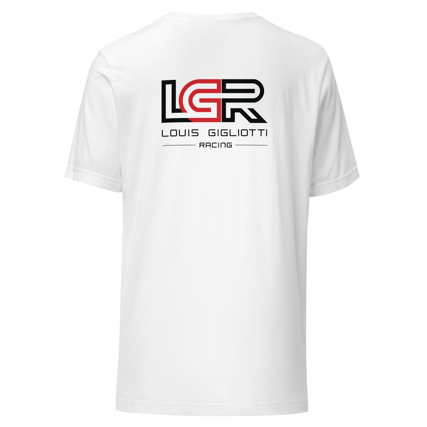 LGR Team Tee White or Athletic Gray