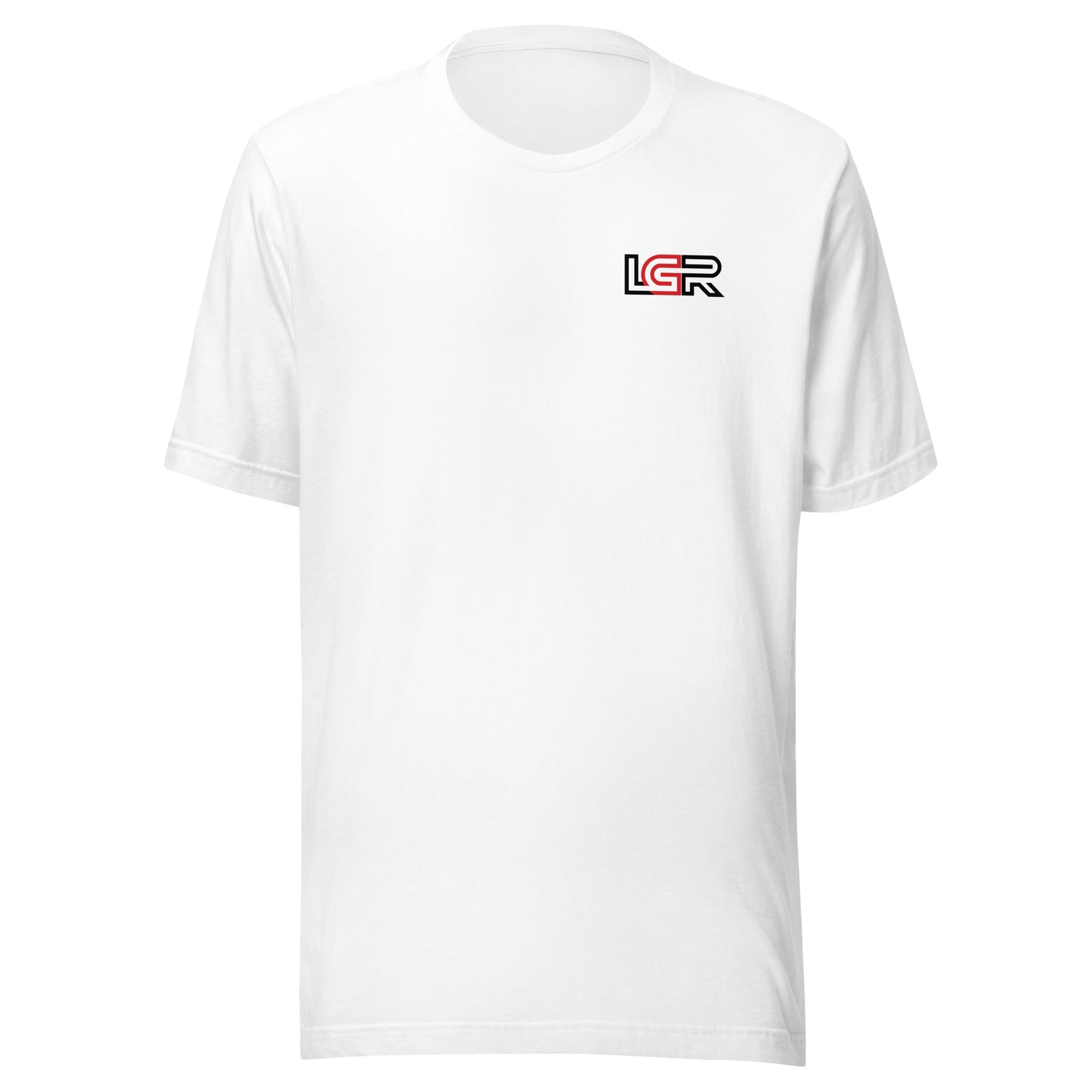 LGR Team Tee White or Athletic Gray